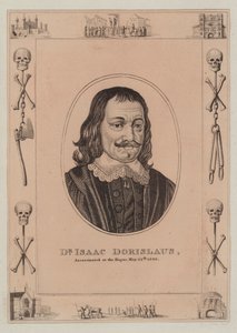 Dr. Isaac Dorislaus, asesinado en La Haya, 12 de mayo de 1649 de English School